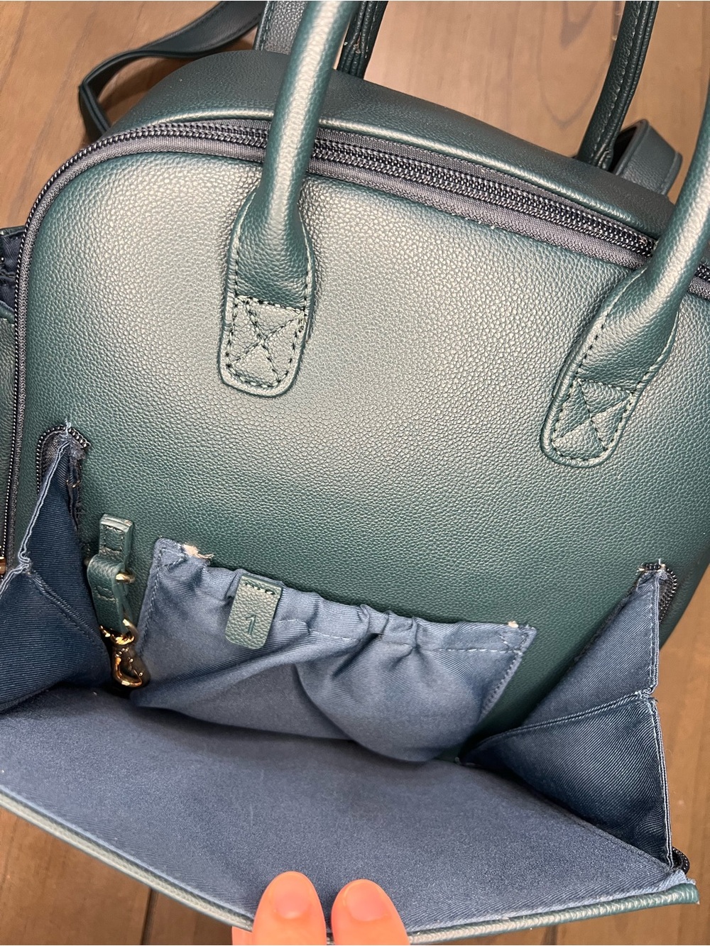 The Ayla Mini Bag - Peacock (color) - Picture 8 of 16